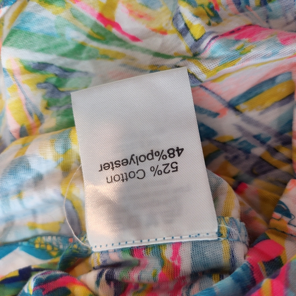 Colorful Button-Up Tunic - Picture 12 of 12